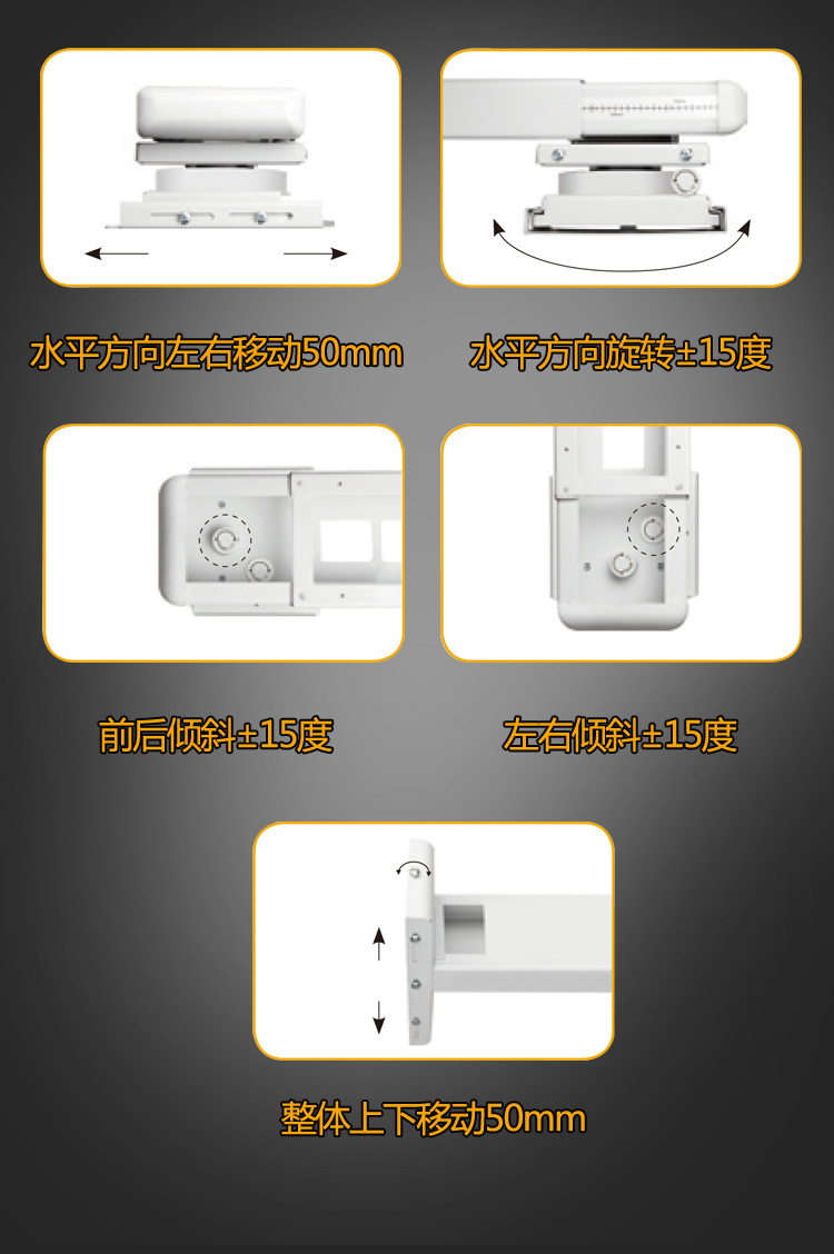 Máy chiếu móc treo Hisense laser TV đứng giá máy chiếu Giá chiếu NEC cực ngắn ném tường gắn - Phụ kiện máy chiếu gia treo may chieu