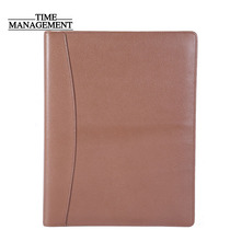 A4 import head layer leather contract clip folder manager clip signed this custom leather conference clip