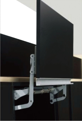 Top-up sliding door support microwave oven bracket integral cabinet accessories sliding door bracket cabinet door support