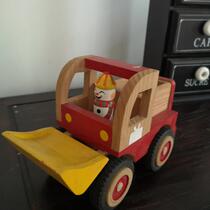 Export inventory wooden car model classic car wooden car collection antique car nostalgic small forklift