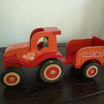 Sample Room Wooden Car Model Vintage Car Wooden Car Collection Antique Car Nostalgic Ancient Orange Chain Car