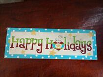 Blemishes Processing to describe the old things Sense Hand Painted Holiday Pendant Old Wear