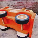 Деревянная система хранения, антикварная модель автомобиля, Германия, подарок на день рождения