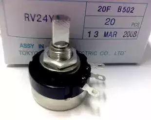 Japan original potentiometer TOCOS RV24YN20F B102 1K half-axis game machine special potentiometer