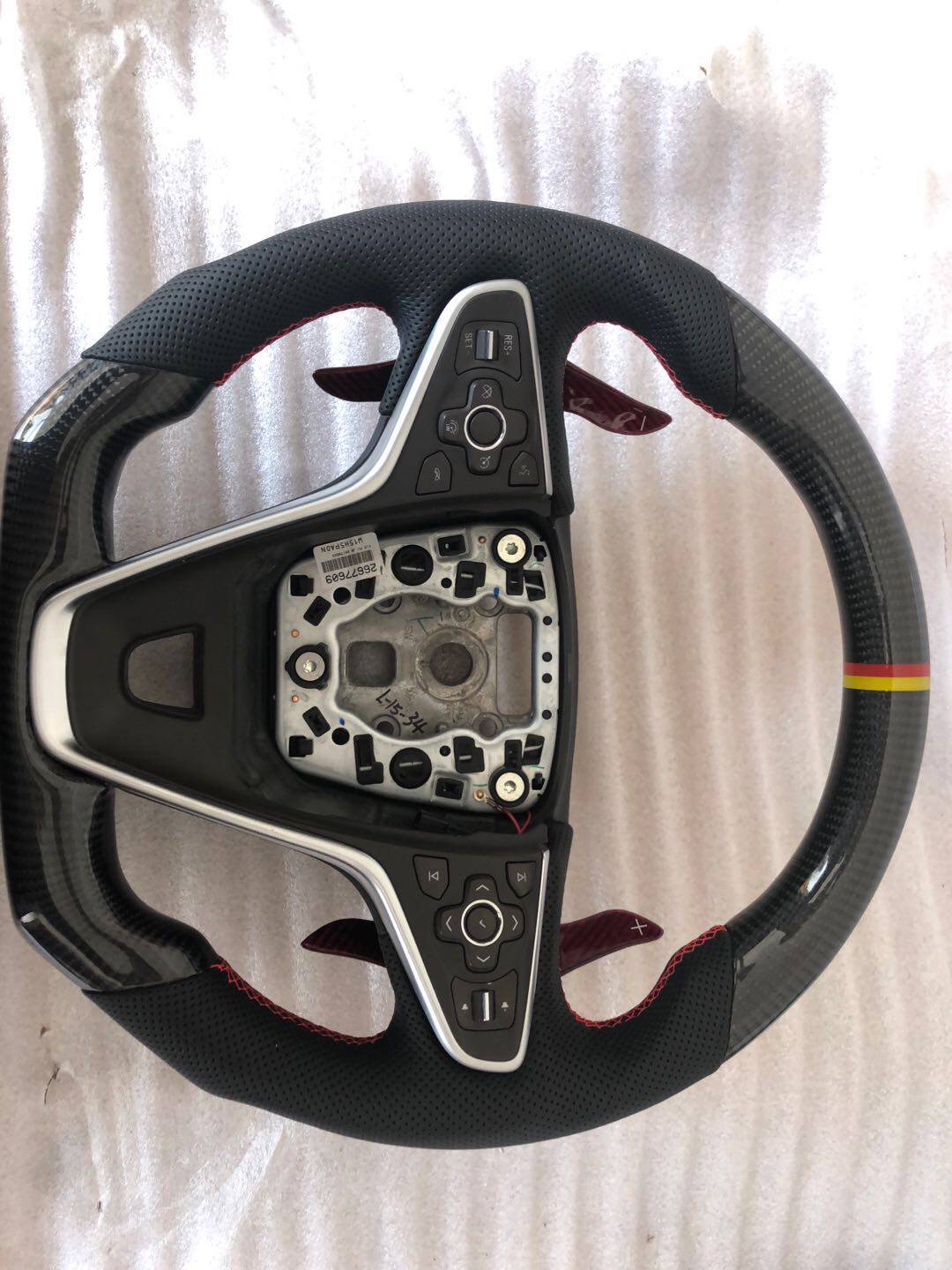 Junwei GS modified steering wheel Carbon fiber steering wheel modified steering wheel with paddles D-shift function