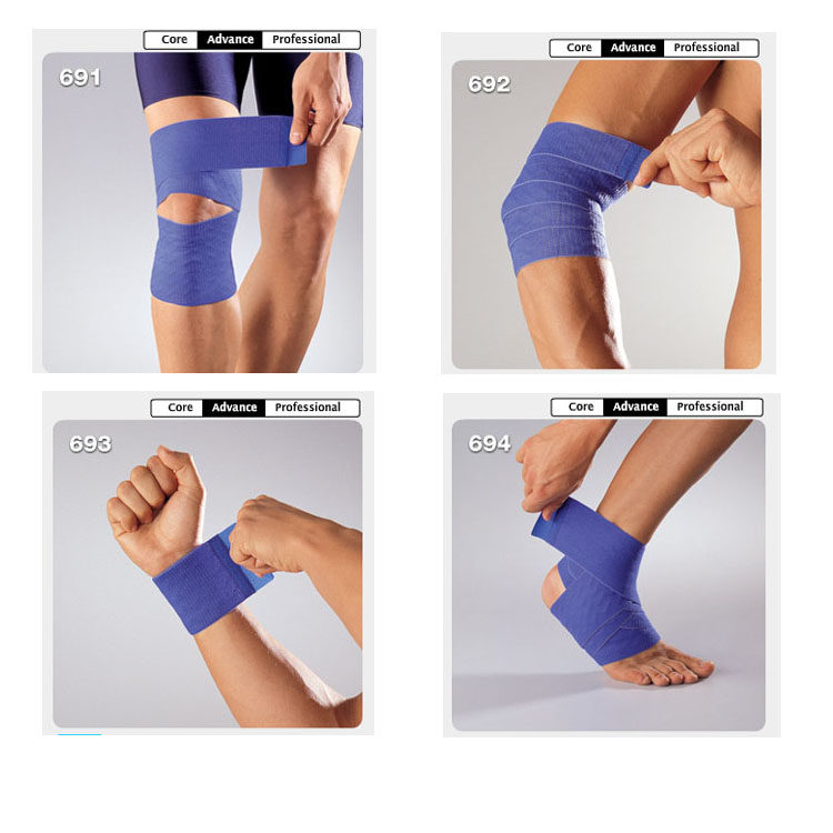LP Silicone Blue Bandage Protector LP691 Knee Protector LP692 Elbow Protector LP693 Wrist Protector LP694 Ankle Protector