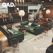 GAD Industrial Wind Bar Clubhouse Sofa Tavern Clear Bar KTV Rest area Restaurant Café Café Desk portfolio