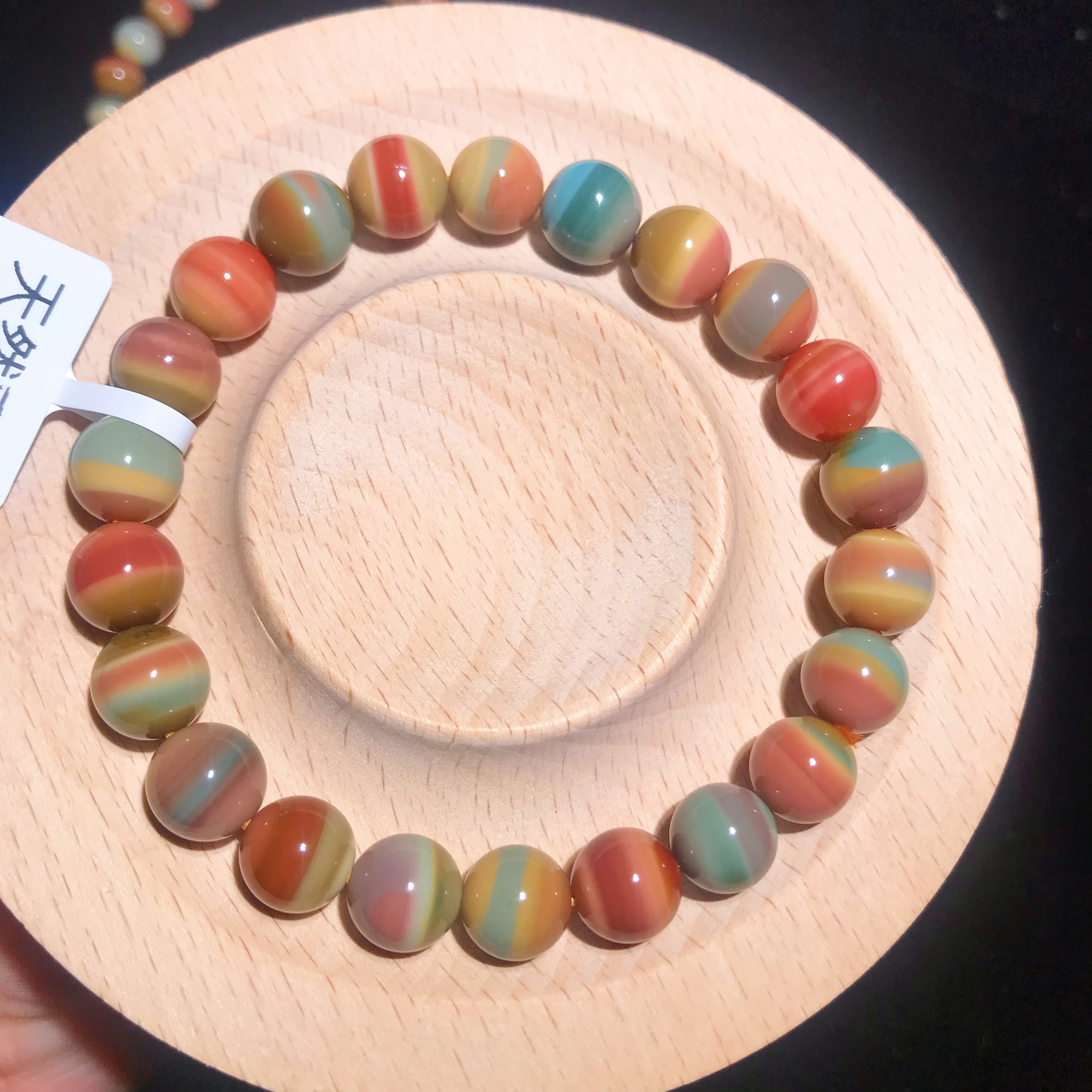 Yushu jewelry Alashan color jade string of multiple lap bracelet ladies accessories