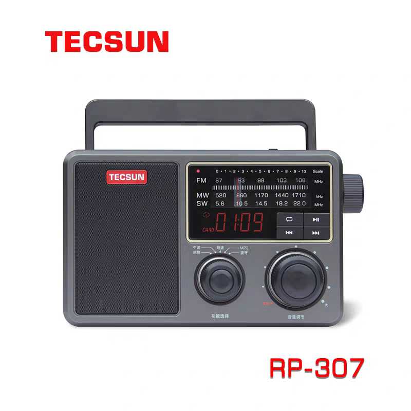 Desheng RP307 three-band card U disk Bluetooth charging integrated radio