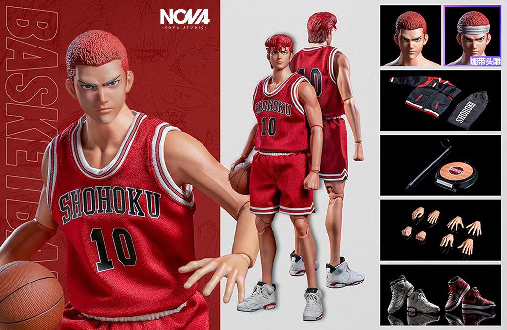 NOVA Studio SLAM DUNK Sakuragi Hanamichi Model 1/6 Figures Anime