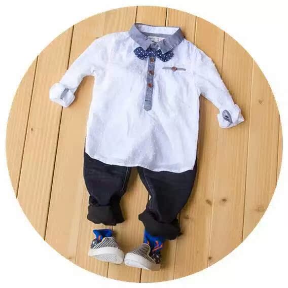 Chemise enfant à manche longue - Ref 2083581 Image 6