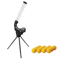 BRETT plug-in two-wheeled soft practice ball ball throwing machine can hold 12 balls
