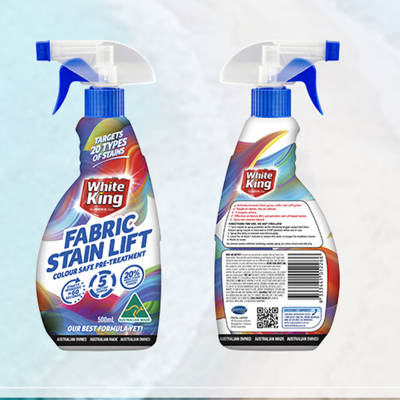 Whiteking Australian Imported Collar Cleaner Removes Stubborn Stains from Clothing, Protects Color, Stain Removal Spray, Biodegradable