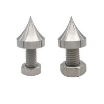 M6 foot nail 304 stainless steel M8 foot nail HIFI audio shock foot fever bookshelf speaker foot pad foot pad