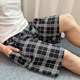 Summer ຜູ້ຊາຍບໍລິສຸດຝ້າຍໄຫມສັ້ນເຮືອນ pajamas ບາງຝ້າຍຜ້າໄຫມຫາດຊາຍ pants ຝ້າຍປອມບວກກັບໄຂມັນສໍາລັບການໃສ່ພິເສດ