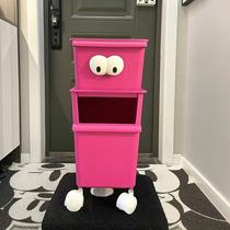 (In stock) ins cute desktop storage box can be stacked with multi-layer drawer organizer snacks and miscellaneous storage racks