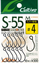 LC Luyana S-55 bait single hook with barbed Mino fat pencil with stream trout horse mouth big tube