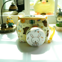 Peach 6D shock proof 200d hand 80d thickness M50 can customize a6300 M6 protective set a7m3 camera pack