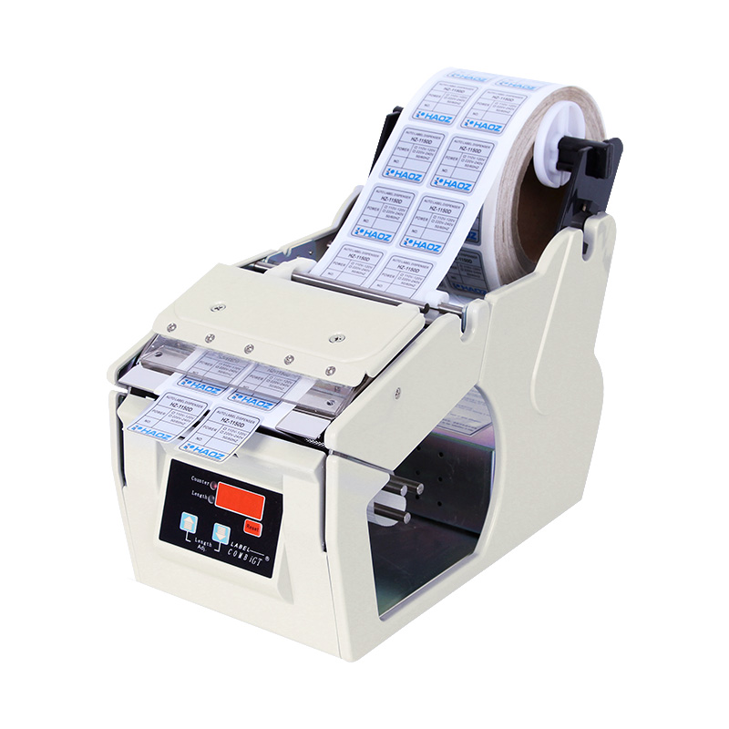 X100 fully automatic label paper peeling machine 100mm face single adhesive separating thermal device barcode sticker ripping machine
