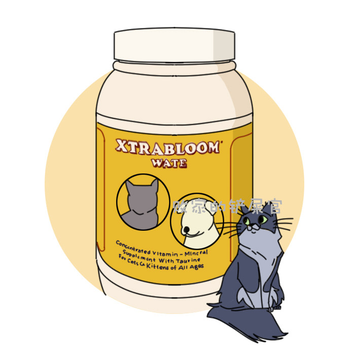 Spot KittyBloom cat and dog energy powder fattening powder pregnancy weakness 100g sub-pack