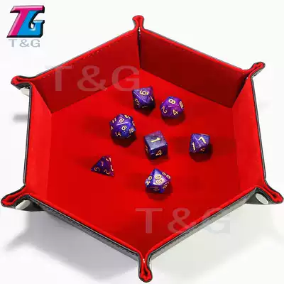 DND table game environmentally friendly Puppi portable storage bowl folding Dice Tower sieve Tower sieve bowl mahjong dice