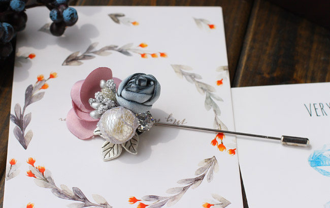 Broche femme en Matériau mixte - Ref 1187536 Image 12