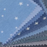 Синяя джинсовая ткань, пробник, детская одежда