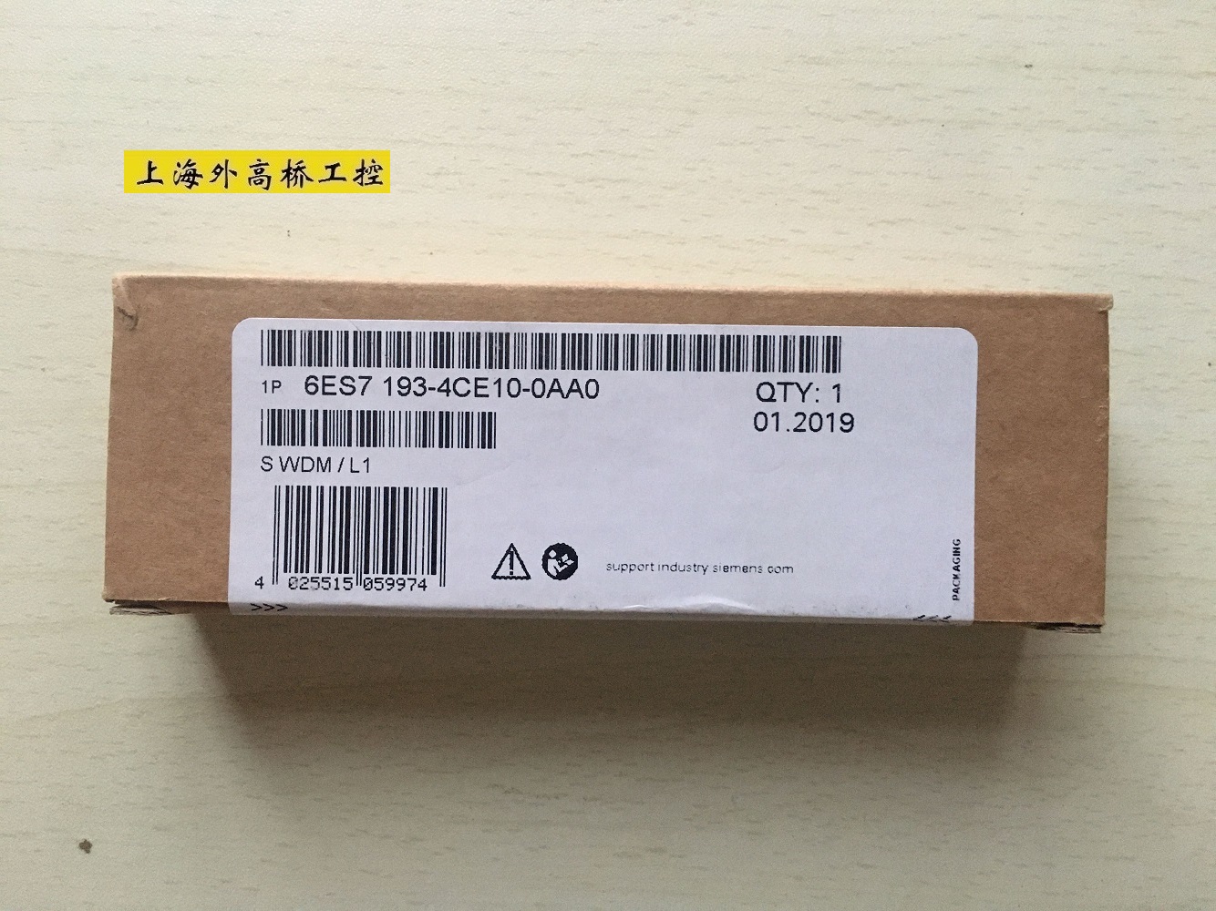 Siemens ET200S 6ES7193-4CE10-0AA0 terminal module 6ES7 193-4CEI0-0AA0