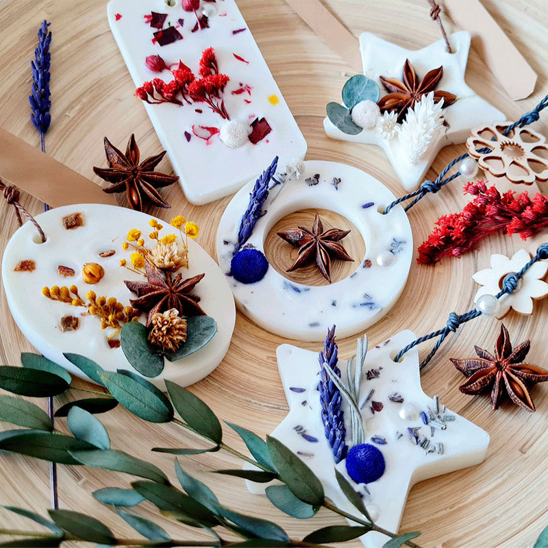 DIY aromatherapy wax flakes natural soybean homemade candle activity handmade material package tool mold group building activity