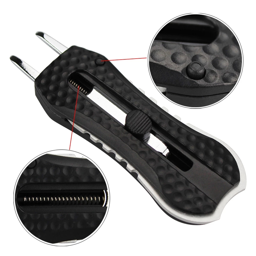Golf Green Fork Golf Green Restorer Push Spring Black Green Restorer