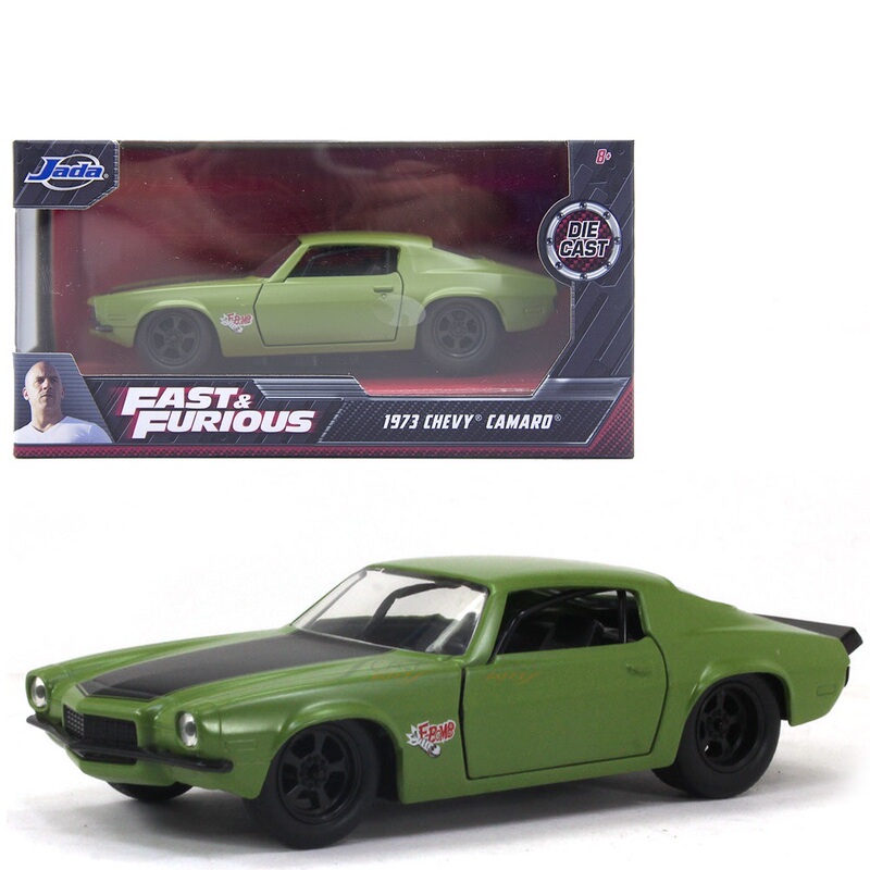 Jada 1973 Chevy Camaro Fast and Furious Chevrolet Sedan Alloy Sports Car Model 1:24