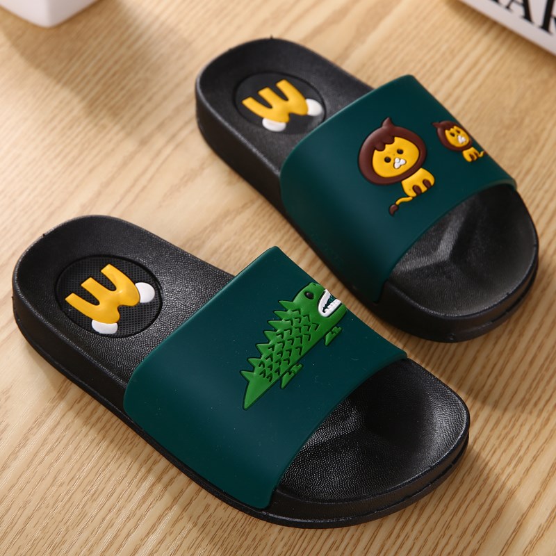 Three-year-old boy slippers outside wearing fashion non-slip 78 90-year-old boy baby Han version Children sandals Shoe Shoes