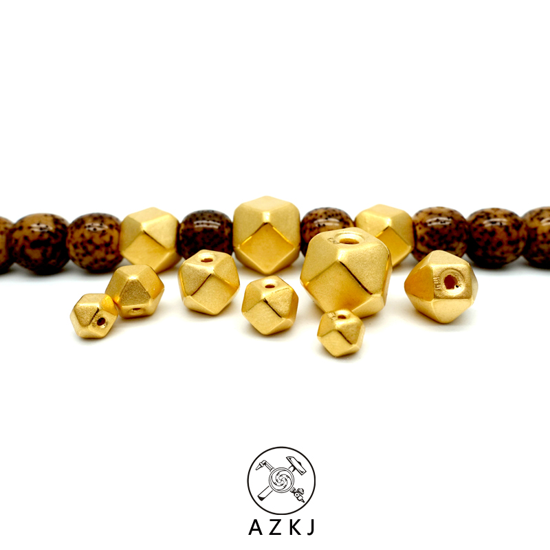 With non - door 24K gold 999 gold Tang Ball Ball disciple Pearl Ball disciple bead bead playing string accessories