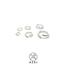 Hand - hand opening of silver ring ring link ring link with non - door 925 silver - ring ring - link bracelet accessories