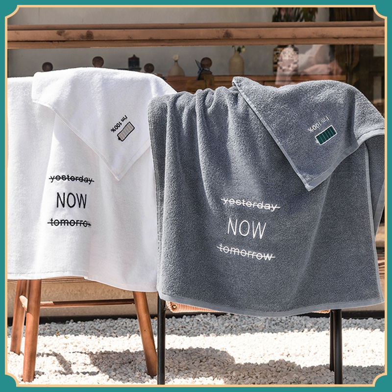 Japanese GNCH bath towels pure cotton male and female full cotton large number soft water suction speed dry with no hair Han version wrap towel