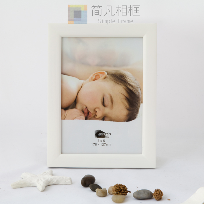Khung ảnh bằng gỗ nguyên khối đặt trên tường 6 inch 7 inch 8 inch 12 inch A4 bộ ảnh bằng gỗ sáng tạo pha khung tường - Kính kính mắt mèo