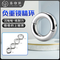 Mens lock fine ring metal stainless steel load ring JJ root testicle sm fun bondage device gay gay supplies
