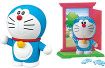 Spot Japanese BEVERLY Ensky Doraemon Robot Cat Blue Fatty 3D Crystal Three-dimensional Puzzle