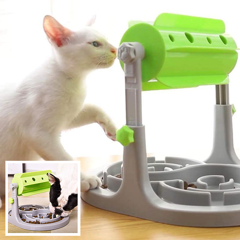 Eli Roller Eating Slow Foods Pet Dog Yi Slow Food Bowl Food Food Spot while eating fun and avoiding choking