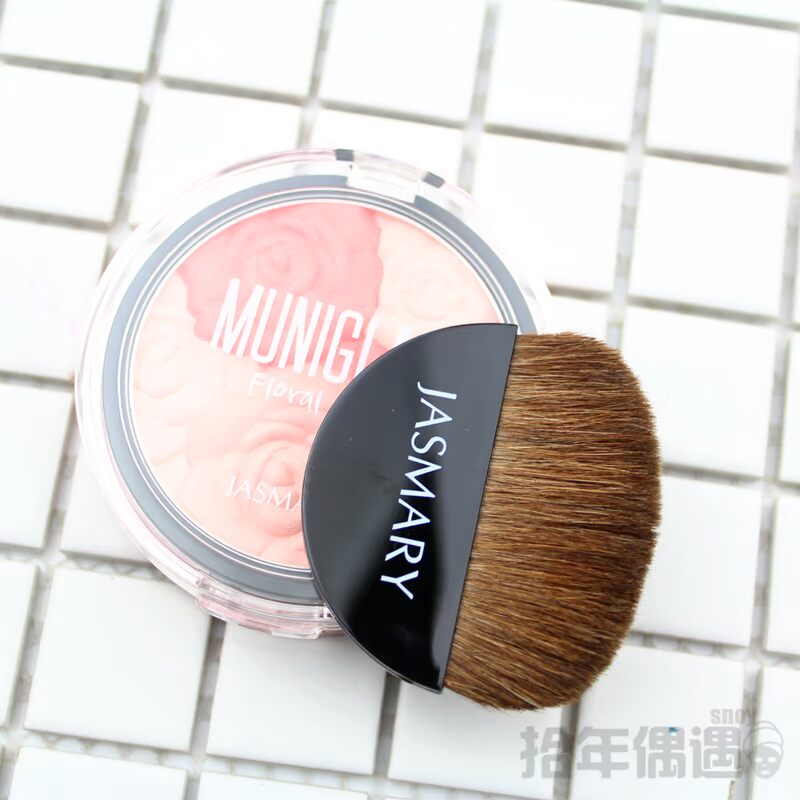 诗 JASMary 花漾 绚丽 làn da tự nhiên mỏng manh - Blush / Cochineal phấn má etude house