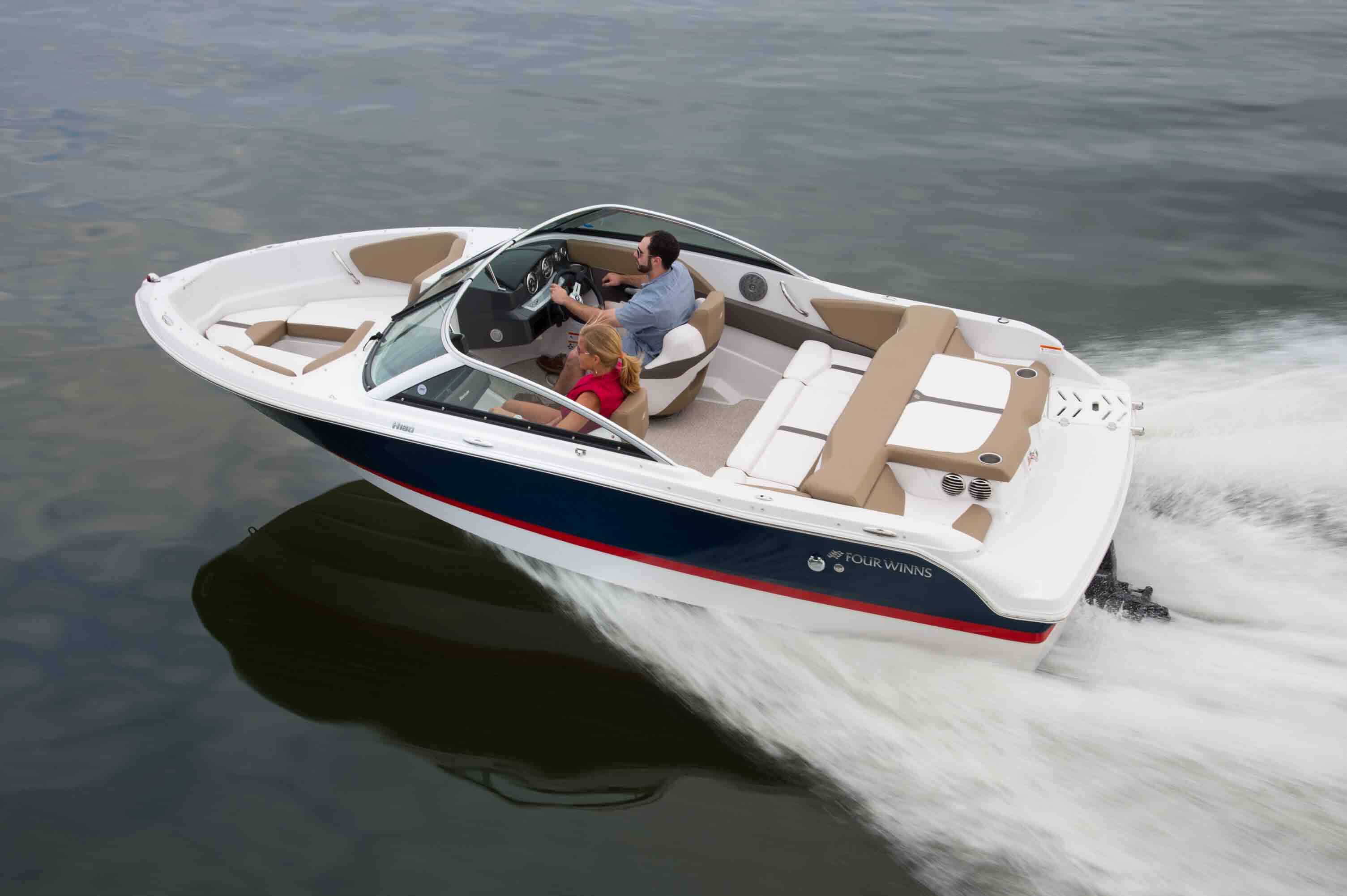 US imports new Verwines FOURWINNS H180 luxury cruise speed boat sports boat-Taobao