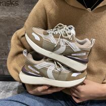 Seven-Seven Main Peoples Old Dad Shoe Shoes Womens Shoes Womens Little crowdsourced original design Huffshoe comeback ancient Agan shoes