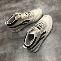 77 host family spring canvas shoes female high-top shoes children 2022 new Joker ulzzang board shoes ins