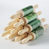 Керамика инструмент катящейся оси катящая грязь, цементная лапша катящая лапша, катящиеся палочки, глиняная сплошная древесина