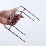 Керамика мини -кишечная лука из нержавеющей стали скульптура ручной работы с пурпурным песком DIY Студенто -цемент инструмент