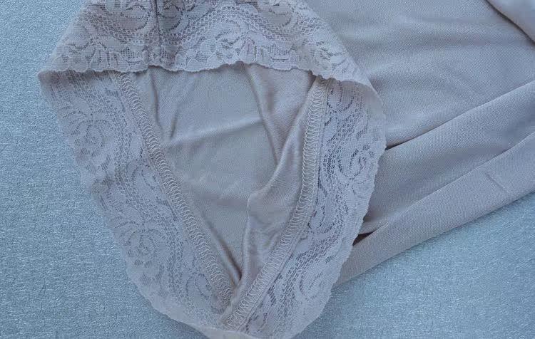 Slip leggings en soie tricotés en soie - Ref 662498 Image 27
