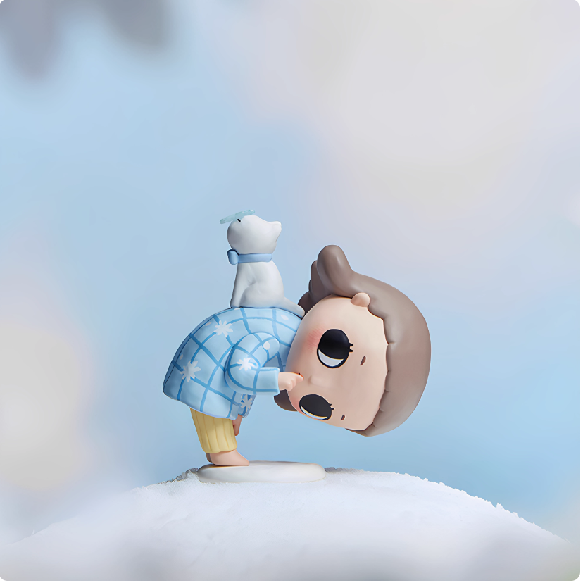 POPMART Nyota Four Seasons Series Model Blind Box Trendy Toys Gift Ornaments