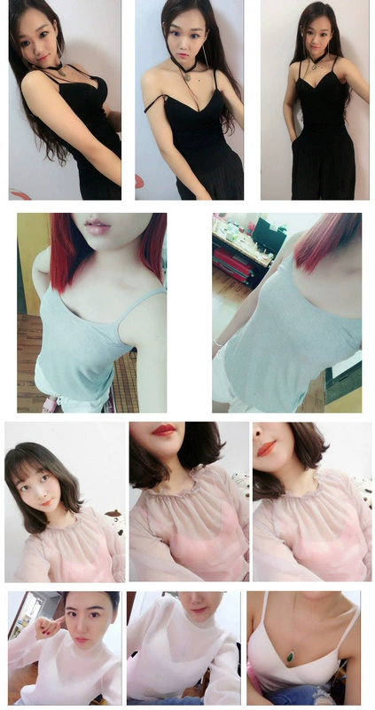 Mùa xuân và hè 2018 mới áo vest một mảnh ngắn vest dưới đáy không có vành quây thu thập ly áo kiểu nữ