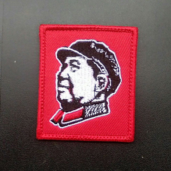 Personality badge Magic arm Changji Font Outdoor army magic sticker Chinese wind backpack clothing attached