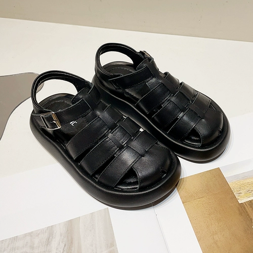 [Zuozuojia детская обувь] 2024 Летняя мужская девочка кожа